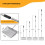 Hygienic Metal Waste Tool Adjustable Extended Handle For-20X20 2
