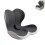 Thickened Memory Spume Chair Pad Ventilated Net-Double grey 1