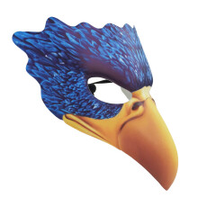 Comfortable Halloween Hawks Mask PU Leather-Ice Crystal Eagle