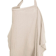 Nursing Cover Adjustable Arch Neckline Extra Soft Breathable Nursing Apron for Breastfeeding Privacy Protection Multi-use