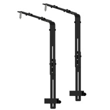 Elegant Aluminum Marinepark Lamp Mount Height-Black