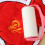 Soft Corals Fleece Bath Towel Secure Hanging Loop-Red envelope 5