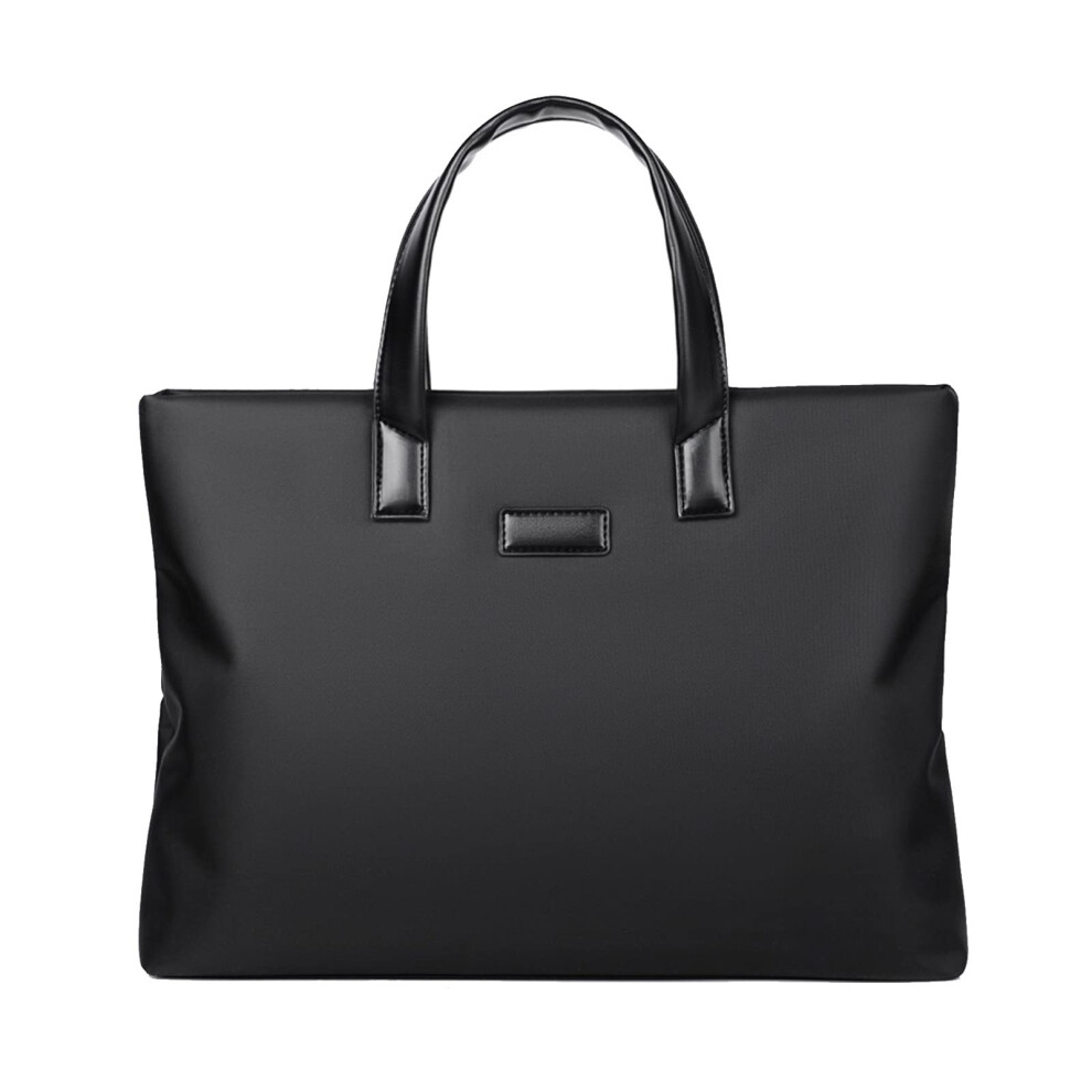 Portable Men Laptop Bag - Dustproof Notebook Sleeve With Handles, Zippers, Organizer Compartment, Compatible With 15.6 Inch Laptops 9412369304711