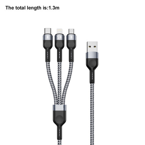Κομψό καλώδιο USB C πολλαπλών χρήσεων, φορητό μήκος για ευέλικτη χρήση, καλώδιο 1