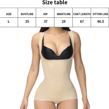 Body Shaper Vest til kvinder, Ekstra fast kontrol Shapewear med mave-talje ryggen målrettet støtte, Åbent barmdesign med prinsessesømme og cool