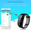 Απελευθερώστε τις δυνατότητές σας, Fitness Tracker με οθόνη καρδιακών παλμών και 3