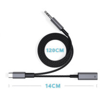 Adaptor In1Usb de la C la 3,5 mm, sunet Crystal HiFi pentru nevoile dvs. de divertisment mobil, compatibil cu dispozitivele de top, inclusiv Google