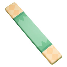 Reposamuñecas para teclado con soporte ergonómico, base antideslizante para espuma viscoelástica suave con diseño de patrón de masaje, minimiza