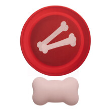 Ergonomisk design af kæledyrsskåle, genanvendelige hundeskåle, perfekte til fodring på farten, kompatible med forskellige hundestørrelser,