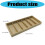 Fleece Eyeglass Organization Tray With Compartments-Linen Color 4