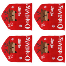 Kerstthema Kerstman Stoelhoes Machinewasbaar Doek Snelle-hert