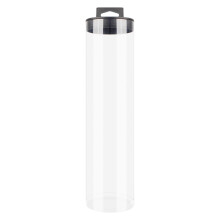 Tennis Ball Canister Clear Plastic Ball Storage Organizer For Tennis Balls Holds Standard Balls Keeps Balls Organized Clear