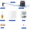 Windshield  Kit for Chips and Cracks, DIY Car Glass Restoration Tool Single Set 5
