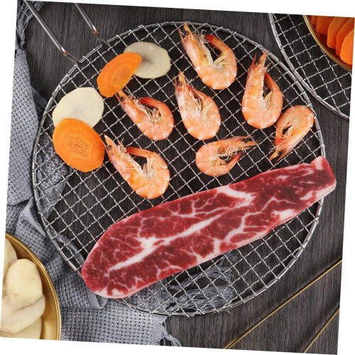 Grill Net Grate Stainless Steel Wire Mesh for Grilling Cooking Rust 2