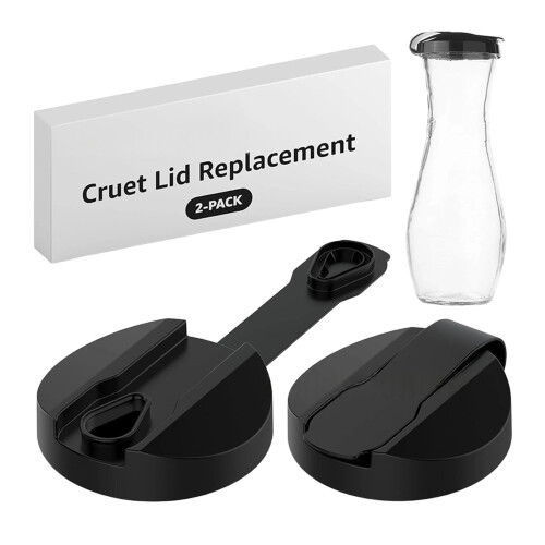 Bouchons de rechange pour verres à bouteille de vinaigrette, 1