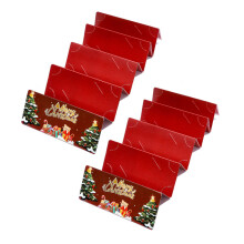 2Pcs Christmas Cash Gift Card Envelope 10 Slots for Festival-F