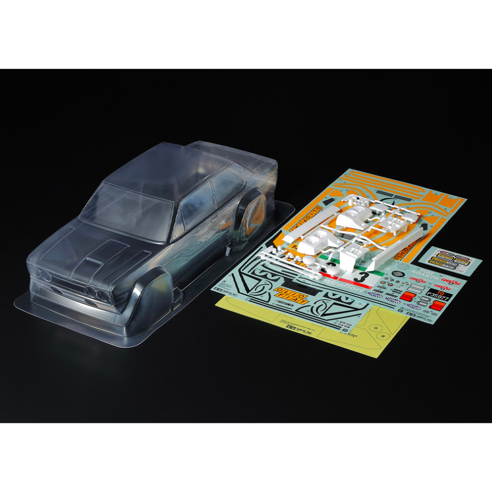 Tamiya Rc 51710 Fiat 131 Abarth Rally Olio 1:10 Body Parts Set