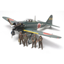 A6M5/5a Zero (Zeke) - 1/48 Aircraft Model Kit - Tamiya 61103