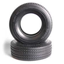 Tamiya 56528 Tractor Truck Tires/Tyres (Hard / 30mm) (2 Pcs.) (Mercedes Actros)