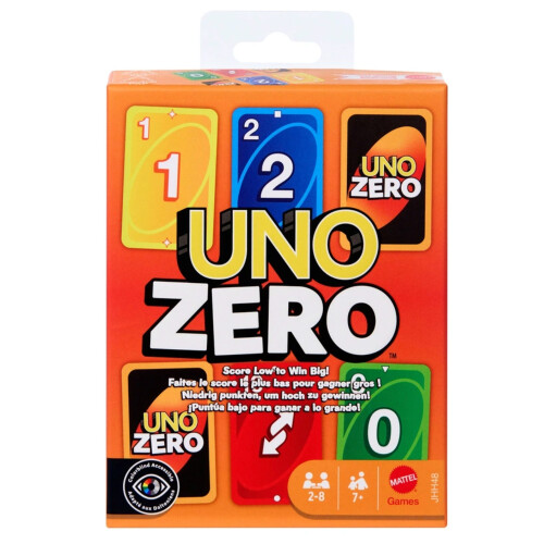 UNO UNO Zero Card Game Mattel