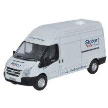 Oxford Diecast Ford Transit MkV LWB High Roof Stobart OD76FT010 OO Gauge