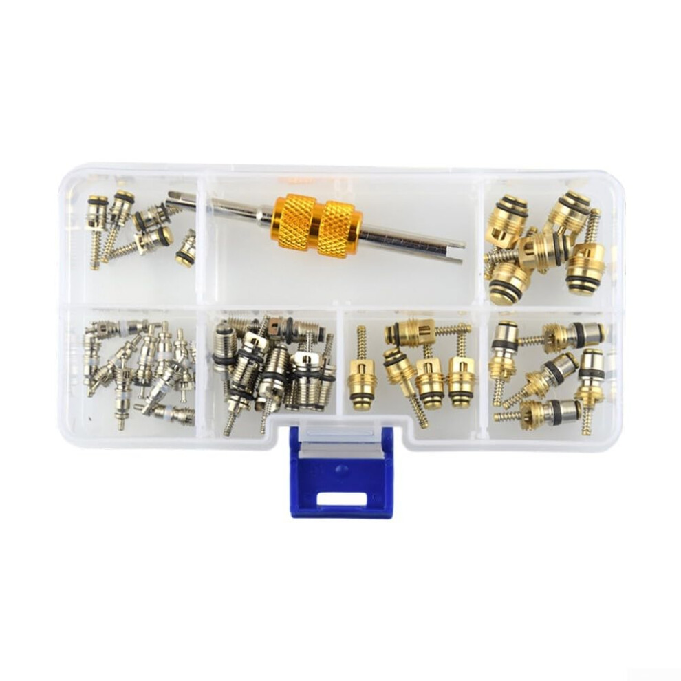 Automotive Ac Valve Core Tool Kit For R134a R12, Universal Car Air Conditioner Set 9412369305169
