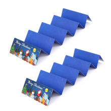 2 stuks contant geldenvelop met kerstthema met 10 slots-G