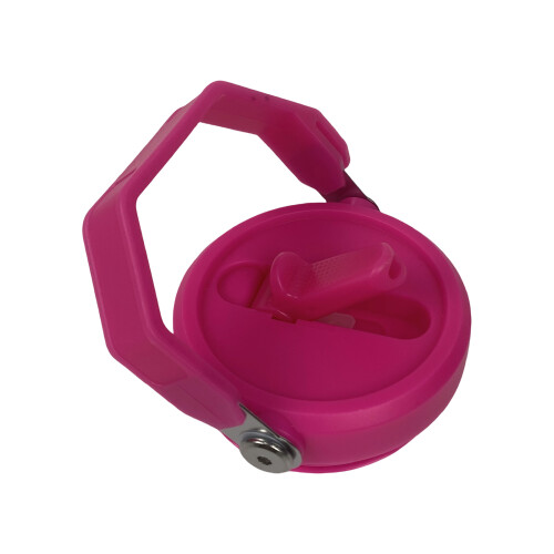 Couvercle de bouteille d'eau universel étanche-Rouge framboise