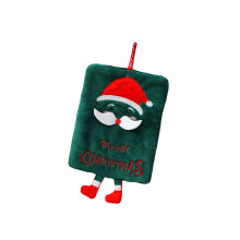 Serviette à main de noël en forme de dessin animé,-Le père Noël