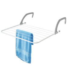 Balcony Clothes Dryer Radiator Dryer Wall Clothes Rack Steel Clothes Dryer 69 x 49 cm Clothes Airer Compact Hanging Dryer Drying Length 5 m