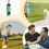 Golf Ball Bag with Keychains, Water Resistant, Compact, Golfing Accessory 2