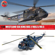 A11006 New Tool-Westland Sea King HAS.1/HAS.2/HAS.5/HU.5 Military Aircraft Model Making kit, Multicolour