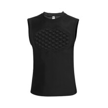Youth Baseball Chest Protector, Youth Boys Padded Compression Shirt and Vest, Rib Protector, Basketball Tank