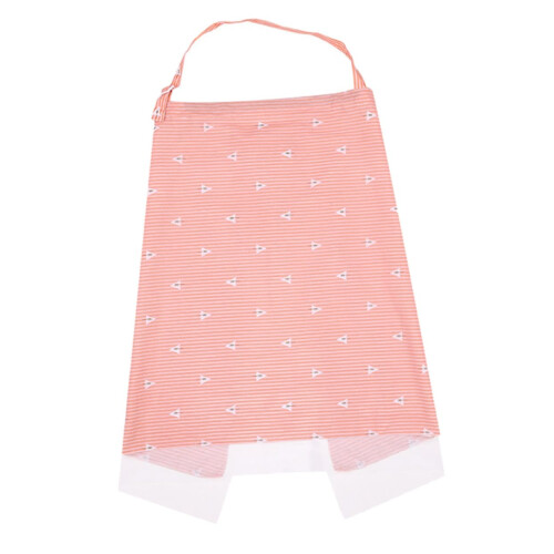 Breastfeeding Nursing Cover Outdoor Feeding Canopy Stroller Shield Mesh One Size Soft Tree Design