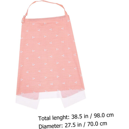 Breastfeeding Nursing Cover Outdoor Feeding Canopy Stroller Shield Mesh One Size Soft Tree Design 1