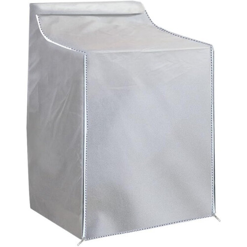 Waterproof Washing Machine Cover with Dustproof Protection for Front and  Load Models Silver 1
