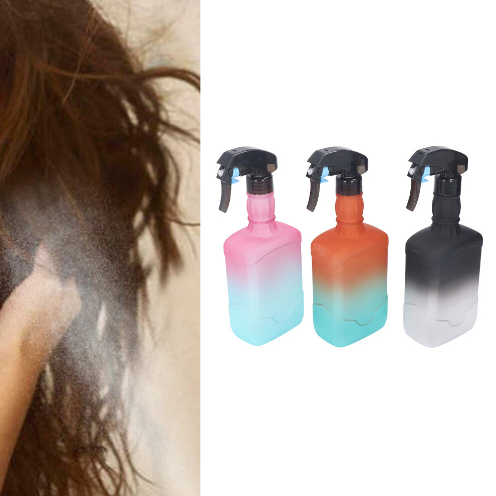 Unisex 3Pcs Abs Refillable Spray Bottles 300Ml Adjustable Mist For Hair Salon