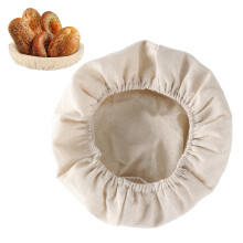 Bread cover for rising – Fabric bowl covers, bread towels for proofing Rattan basket cover