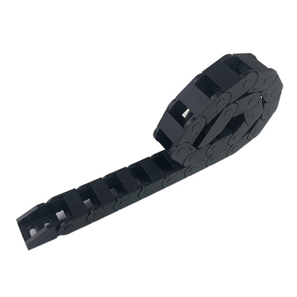 7X7mm Nylon Cable Drag Chain 1M Nonopening Bridge Type Cable Carrier For Cable Protection 9426802378207