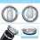 20 oz Cup Replacement Lids, LeakProof, SplashResistant Lids, Covers for Rambler and More Drinking Cups 3