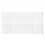 Rallonge de bureau 130 cm BLANC Bibliothèque pour documents 8