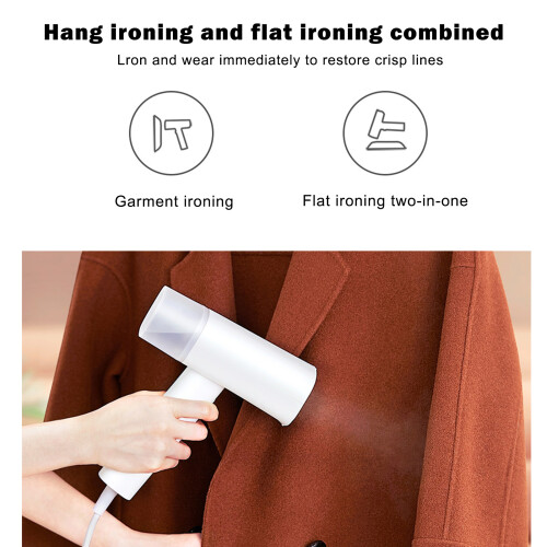 Portable Handheld Garment Steamer 1000W/150ml, Compact & Foldable 1