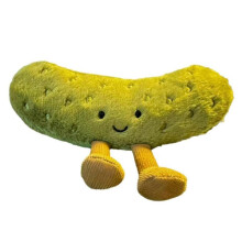 Green Pickle Plush Doll Small Vegetable Food Cushion Decoration Children'S Birthday Gift