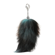 Cosplay-Accessoire: Fuchsschwanz, weiches und glattes Fell, einzigartige Geschenkidee, flauschiger Fuchsschwanz-Schlüsselanhänger für ein