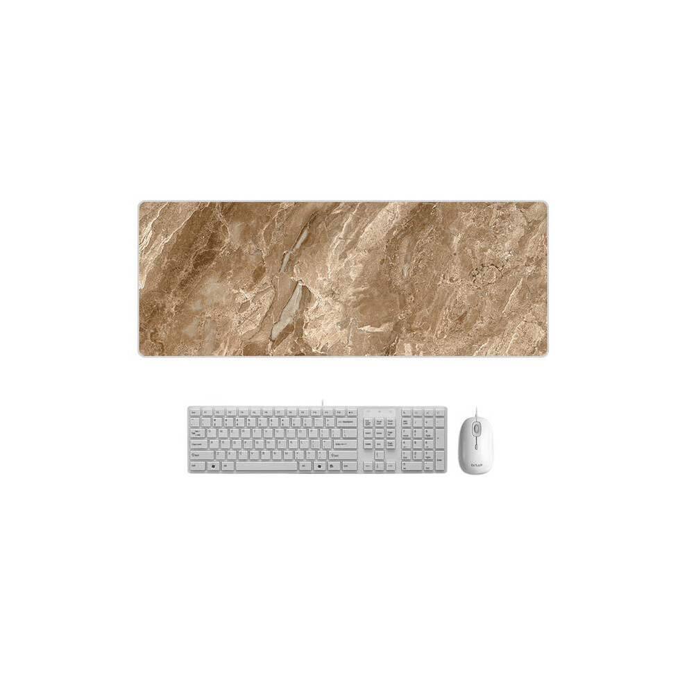 80 X 30 Cm Large Marble Desk Mat, Mouse Pad, Gamer, Waterproof, Kawaii, Desk Pad, Computer Keyboard, Table Decoration Ref: 5999 9365049048590