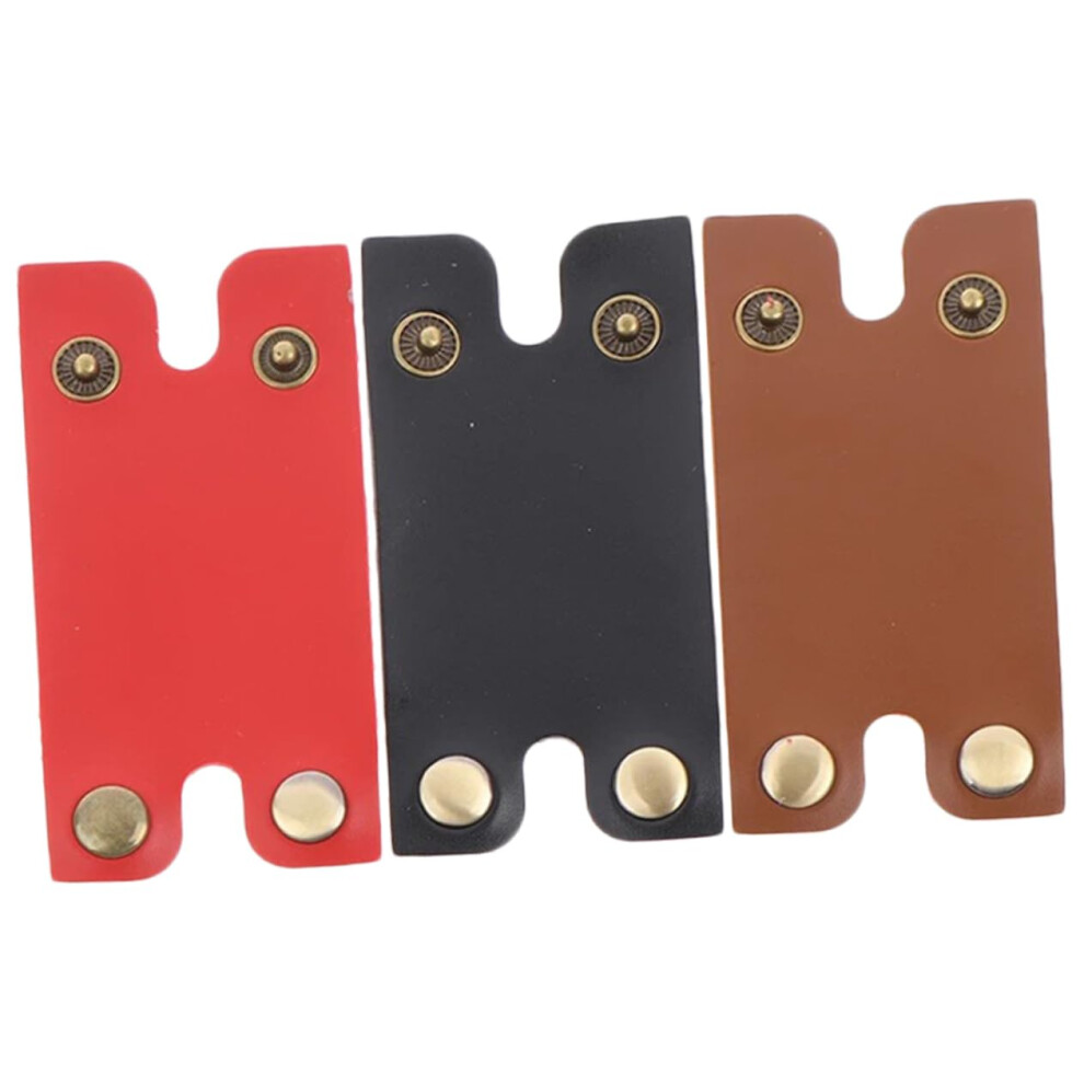 3 x shaving head covers for manual razors, robust covers for safe transport and protection of blades.