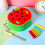 Εκπαιδευτική Δραστηριότητα Montessori, Ξύλινα Παιχνίδια Δέσιμο με Κορδόνια για 5