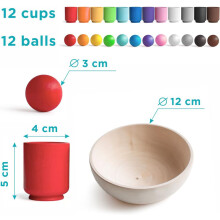 Brinquedo educativo para crianças pequenas que aprendem brincando, brinquedo Montessori para desenvolvimento da coordenação motora fina em idade