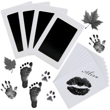 Imprint Memories, set di tamponi d'inchiostro per catturare in modo sicuro e riutilizzabile le impronte di mani e piedi di neonati e animali