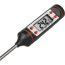 Ergonomisk digitalt termometer, tydeligt LCD-display for nem aflæsning, høj præcision sikrer pålidelige målinger, meget nøjagtige aflæsninger